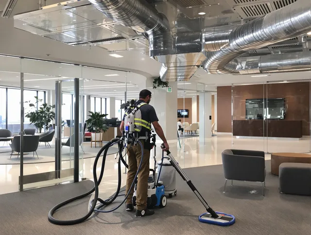 Commercial duct cleaning service by Lynnfield Air Duct Cleaning in Lynnfield