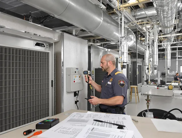Professional filter system inspection by Lynnfield Air Duct Cleaning in Lynnfield
